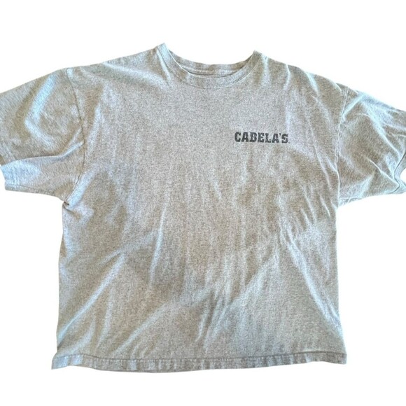 Sitka and Cabela's T Shirt Mens Short Sleeve Bundle 2 pcs  SZ 2XL Grey - Picture 4 of 11